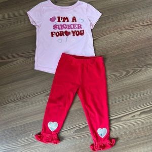 2T Way To Celebrate Valentines Day Outfit
